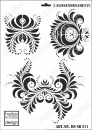 Schablone-Stencil A3 191-0671 Rankenornament